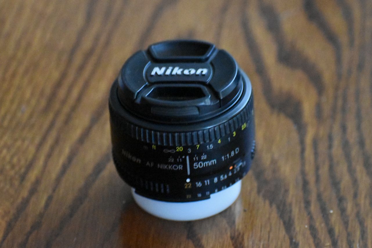 Lente Nikon Af Nikkor 50mm F/1.8 D